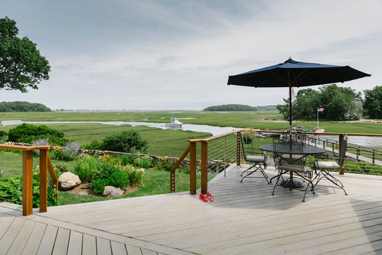 Porch View at Coastal Home
