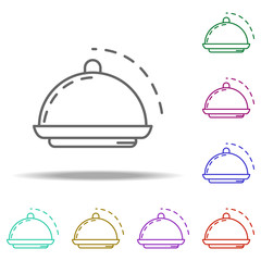 tray dusk icon. Elements of Summer holiday & Travel in multi color style icons. Simple icon for websites, web design, mobile app, info graphics