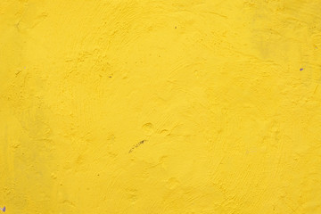 yellow cement wall background