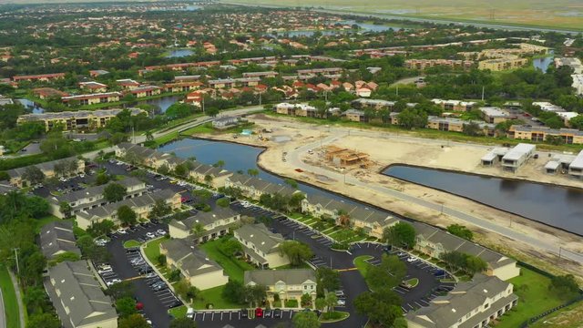 Community under construction Weston Florida