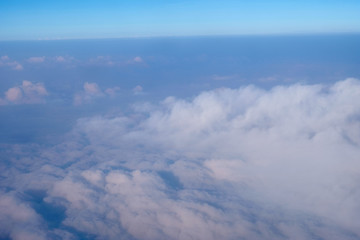 Fototapeta na wymiar blue sky cloud background