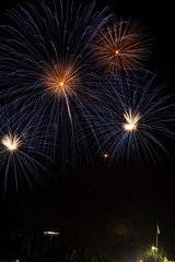 Fototapeta premium fireworks in the sky