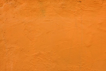 orange cement wall background