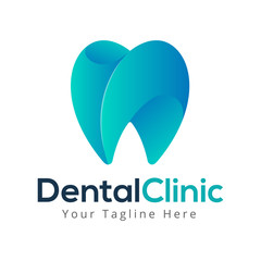 dental clinic clean doctor logo business