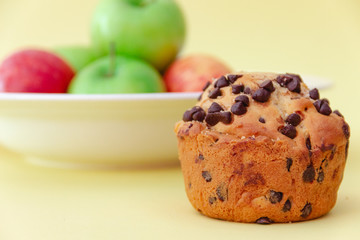 muffin chocolate chips
