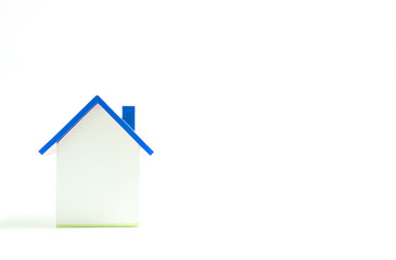 Plain house　無地の家