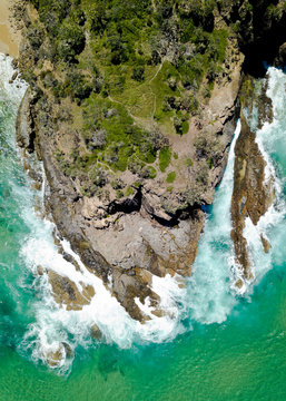 Hells Gate, Noosa Heads Coastal Track, Noosa National Park, Noosa, Queensland. Australia