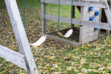swing in fall
