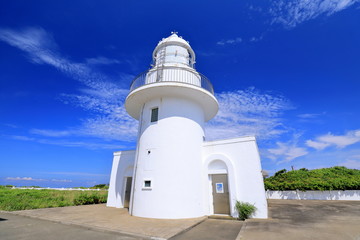 白亜の竜飛崎灯台