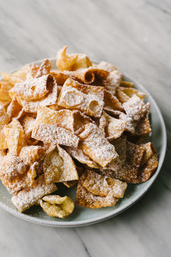Angel Wings Pastries on a dish