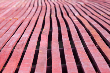 Red Slat background.