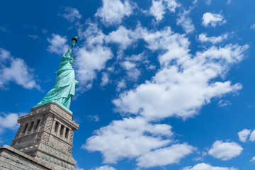 Fototapeta na wymiar The Statue of Liberty, New York City, USA