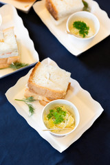 Sandwiches ready to eat in party