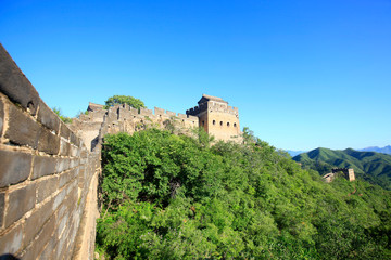 The Great Wall is in China.