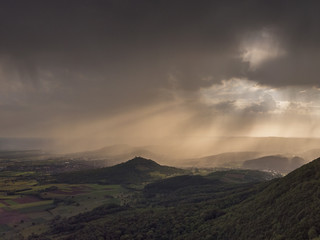 Sonnenaufgang im Albvorland