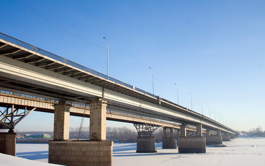 Frozen bridge