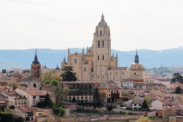 Obraz premium Cathedral de Segovia, Spain