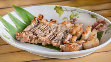  Grilled beef steak