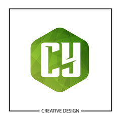 Initial Letter CY Logo Template Design