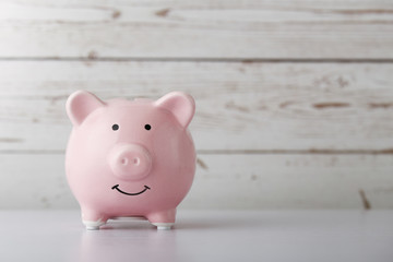 Piggy Bank With Copy Space