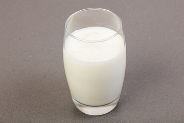 Yoghurt in the glass