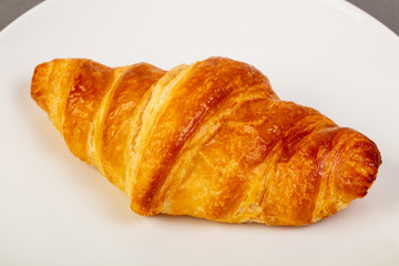Fresh crust croissant