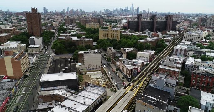Aerial of Brooklyn, New York