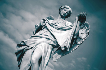 Statue of Angel with the Veil