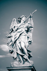 Statue of Angel with the Lance, Rome, Italy