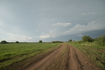 Fototapeta premium country road