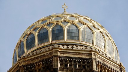Jüdische Synagoge in Berlin, Aussenansicht Kuppel