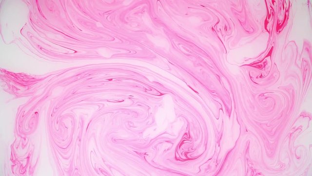 Abstract paint ink in motion. Psychedelic background footage. Colorful spots.
