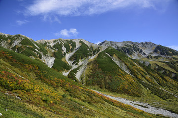 Fototapeta premium Tateyama mountain of autumn