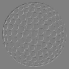 Embossed Golf Ball