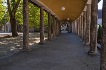 Wandelhalle der Trinkkuranlage in Bad Nauheim