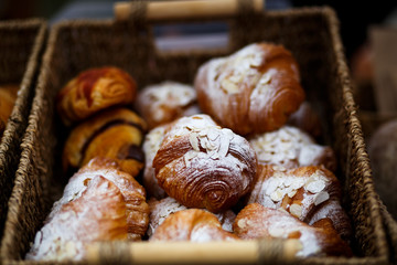 fresh baked croissants