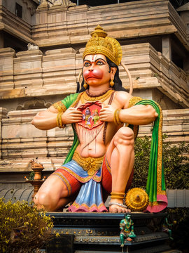 Architecture of Ayyappa Swamy Temple in Dwarapudi, India.