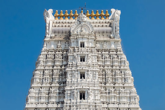 Architecture of Sri Govinda Raja Swamy Temple, Tirupati, India.