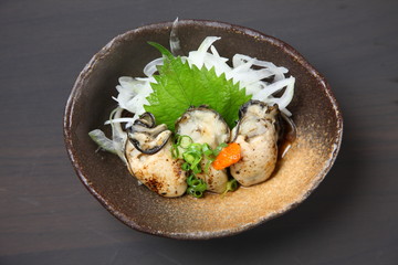 炙り牡蠣