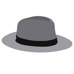 white background, men's hat
