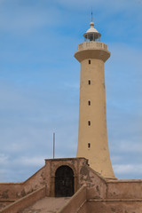 Fototapeta na wymiar Lighthouse in Rabat, Morocco
