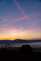 Fototapeta premium Morgens in Brevörde