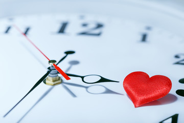 Time for love. The concept of the time of love, the time of date, the wedding, the day of St....