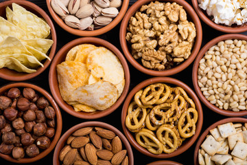 Mix of snacks