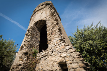 Ciapela tower, ancient location for the sighting of the Saracen ships