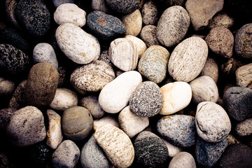 pebbles on the beach