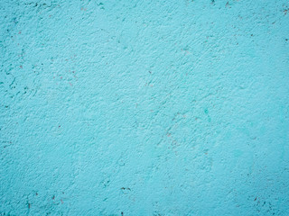 Fototapeta na wymiar painted concrete wall blue paint