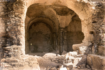 view of the ruins of Olympia