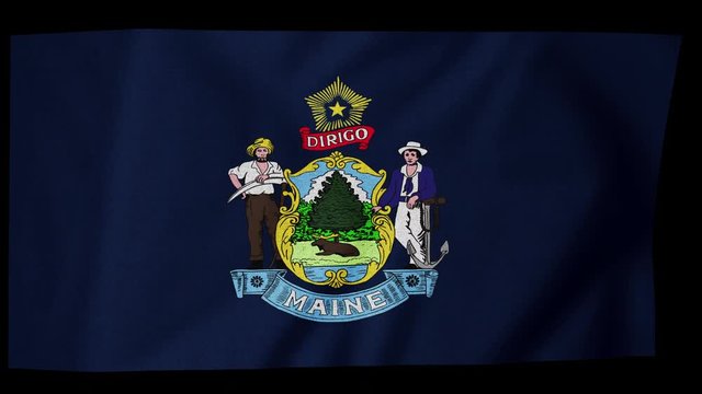 Maine Flag Loop