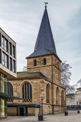 Fototapeta na wymiar St. Johann Baptist church, Essen, Germany